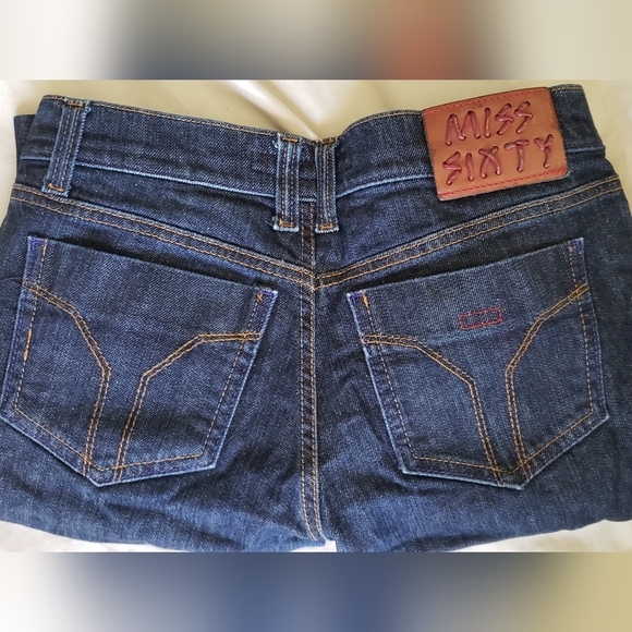 Vintage Miss Sixty Collection Y2K era, dark denim wash size 32 US - Picture 5 of 7